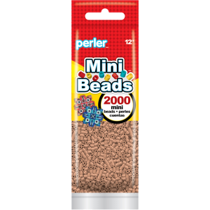 2000 Mini Beads Tan - Caf_ Claro 