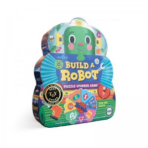 Build a Robot Shaped Spinner Game