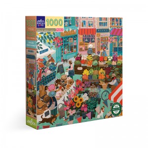 English Green Market 1000 Sq Puzzle
