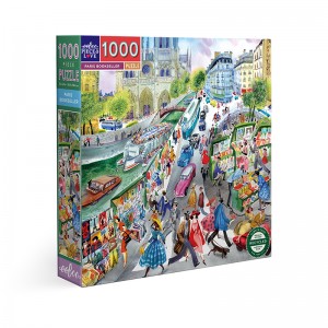 Paris Bookseller 1000 Sq Puzzle