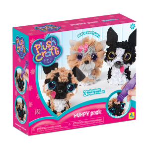 Plush Craft Puppy Pack 3D Minis 