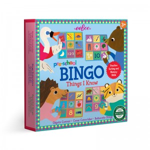 Preschool Things I Know Bingo